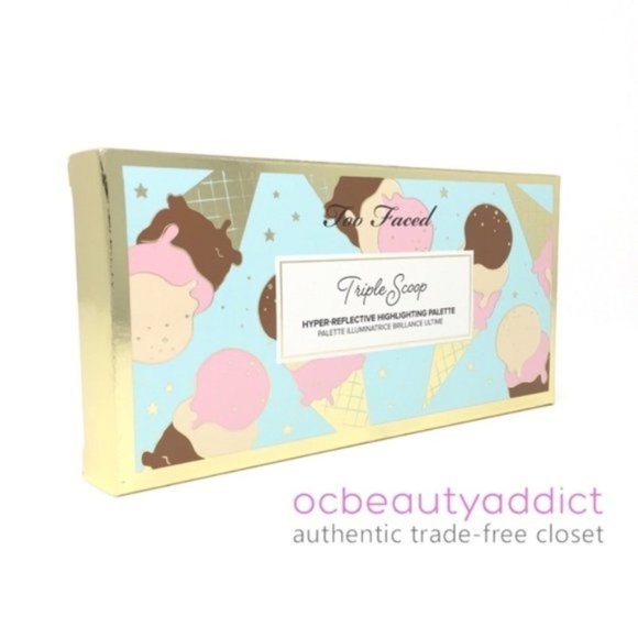 Too Faced Triple Scoop Highlighting Palette - Picture 2 of 5